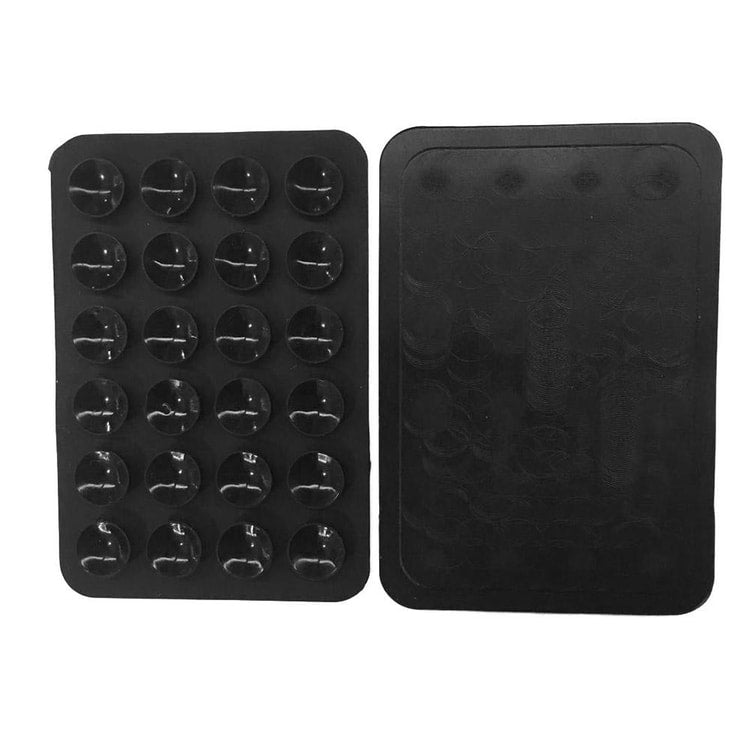 Double-Sided Silicone Suction Pad for Mobile Phones – Reusable Silicone Grip Pad for Smooth Surfaces