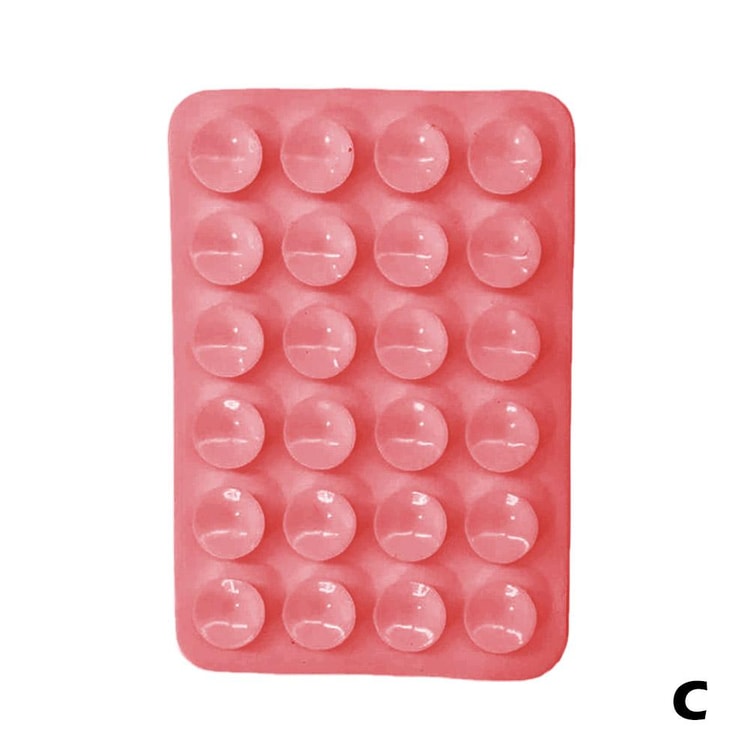 Double-Sided Silicone Suction Pad for Mobile Phones – Reusable Silicone Grip Pad for Smooth Surfaces