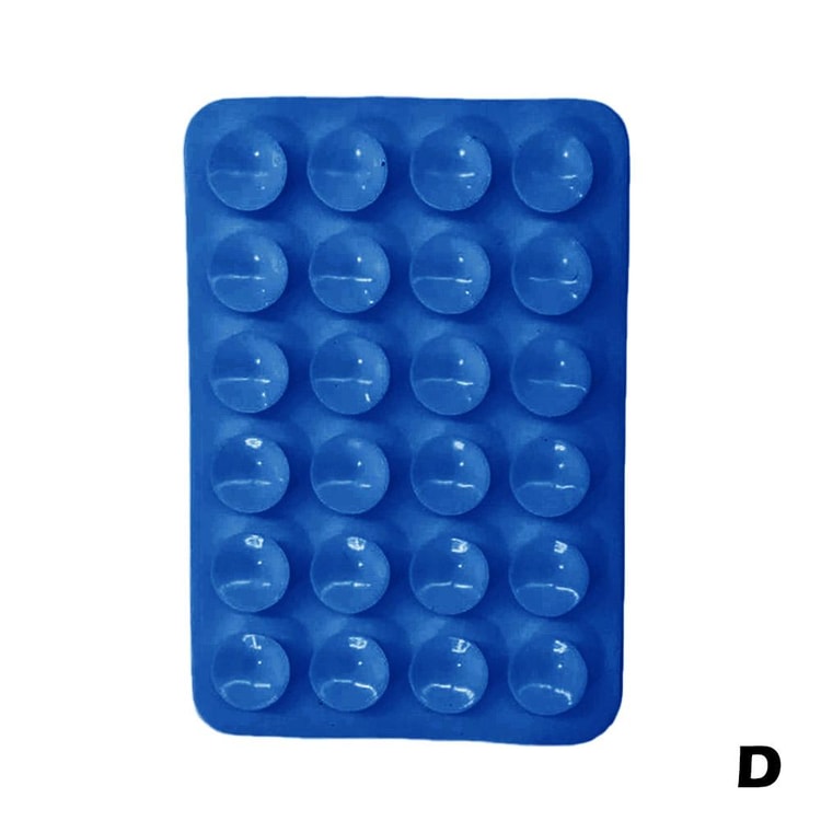 Double-Sided Silicone Suction Pad for Mobile Phones – Reusable Silicone Grip Pad for Smooth Surfaces