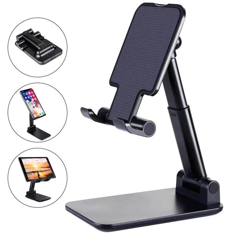 Adjustable Foldable Desk Phone & Tablet Stand – Universal Mobile Holder