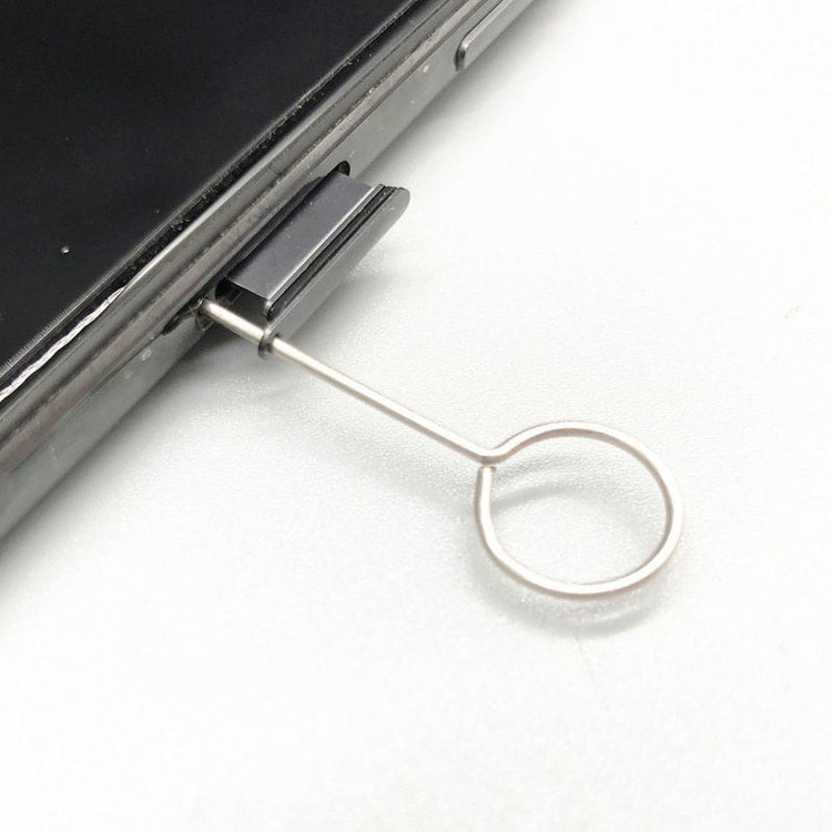 100PCS Universal SIM Card Ejector Tool Pins – Metal SIM Tray Removal Tool Set