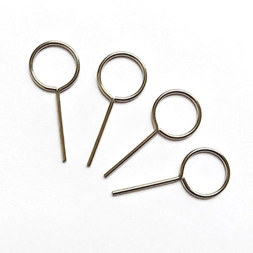 100PCS Universal SIM Card Ejector Tool Pins – Metal SIM Tray Removal Tool Set