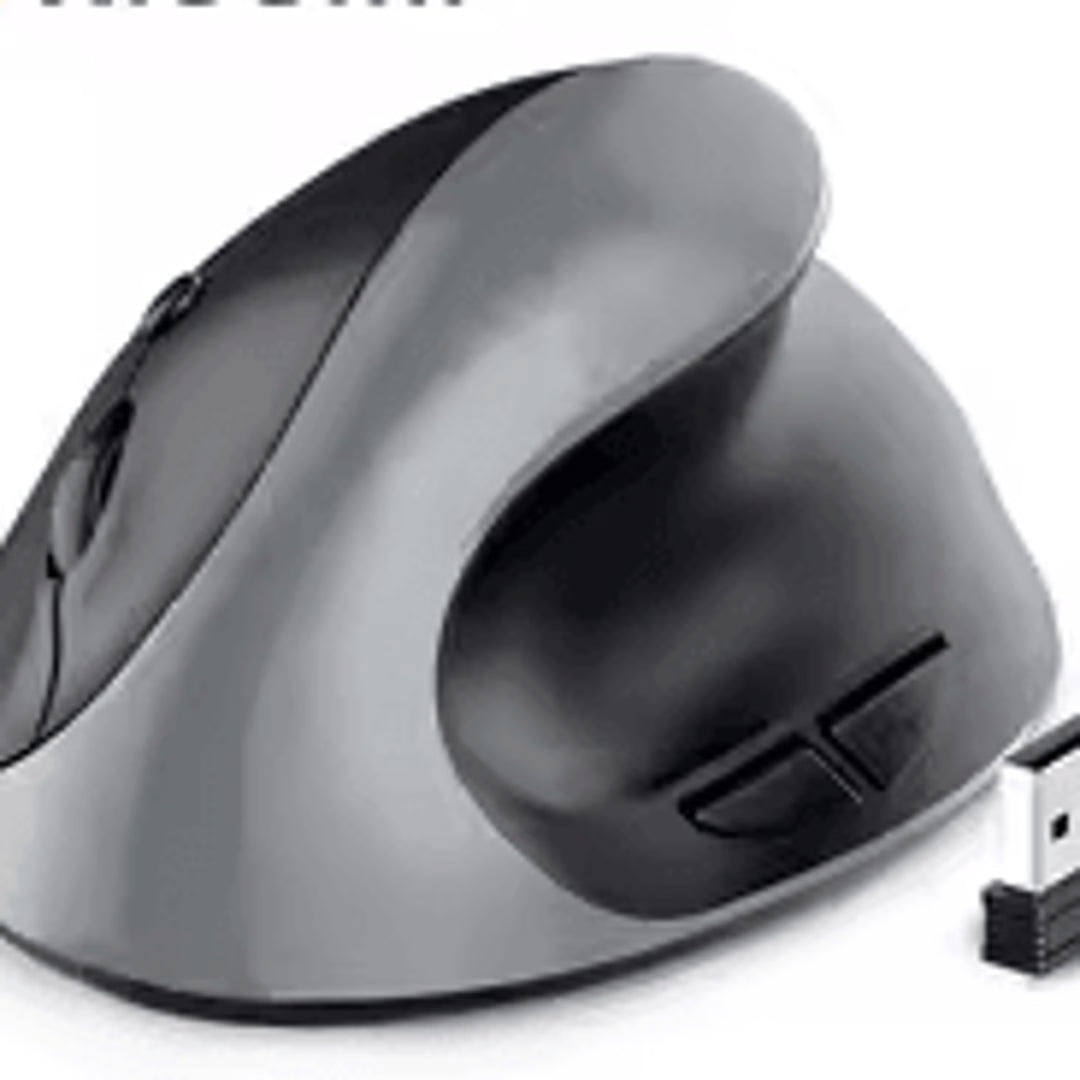 Wireless Vertical Ergonomic Mouse – USB Rechargeable Battery Mouse for Laptop, Computer & Gaming