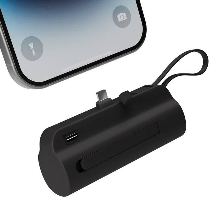 Mini 4500mAh Portable USB-C Power Bank – Compact Rechargeable Battery Pack
