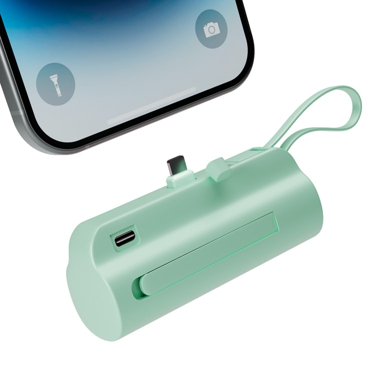 Mini 4500mAh Portable USB-C Power Bank – Compact Rechargeable Battery Pack