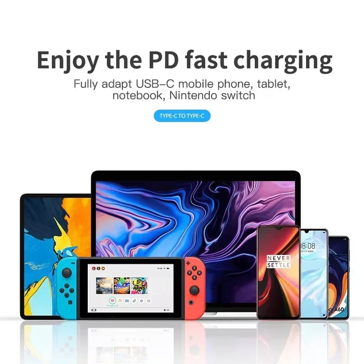USB-C Wall Charger Power Adapter – Portable Charging Adapter for Compatible Devices