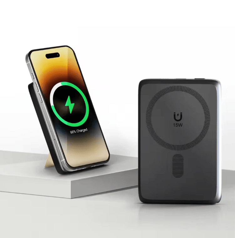 Magnetic Wireless Power Bank – Portable Wireless Charging Battery Pack