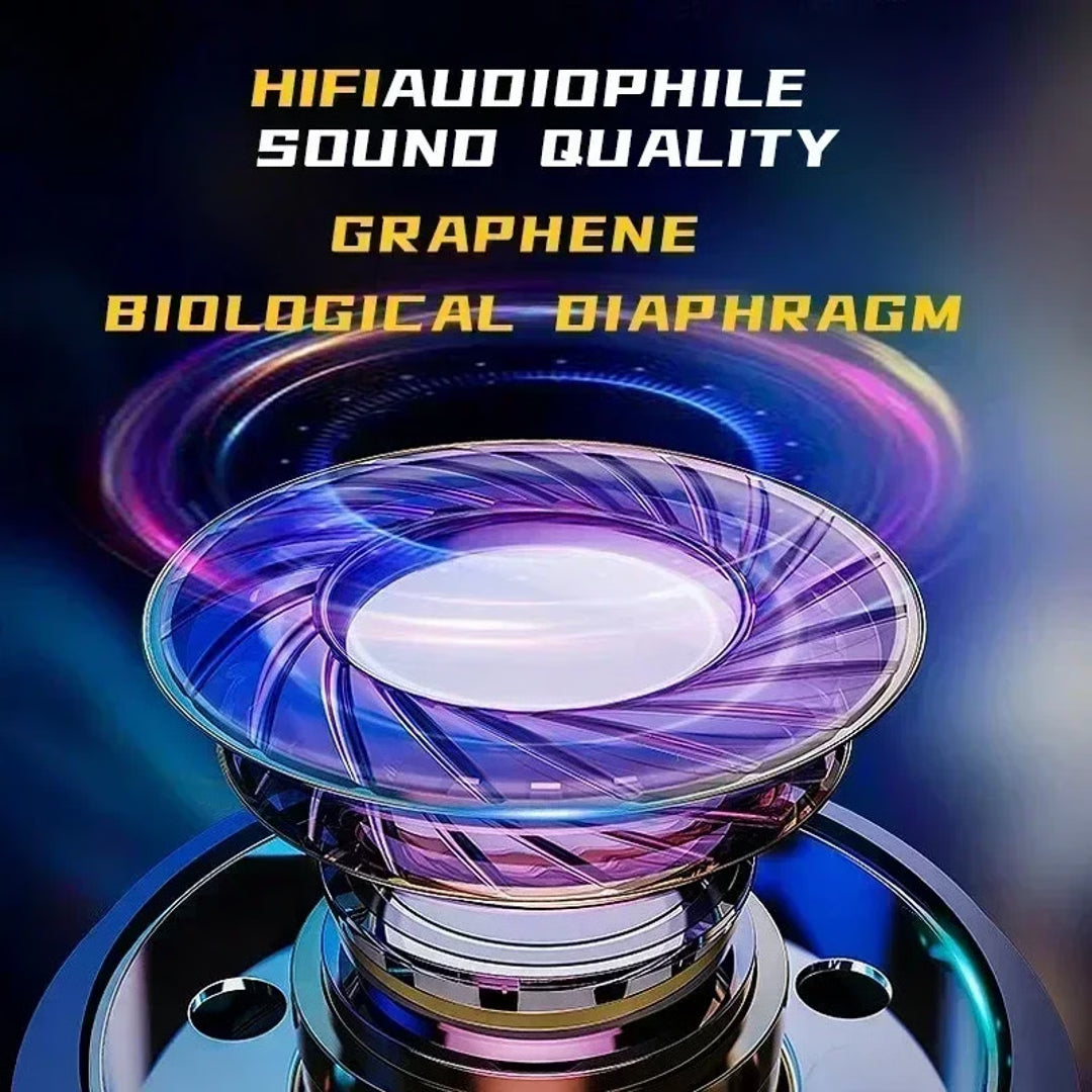Waterproof Wireless Headphones with Built-In Microphone