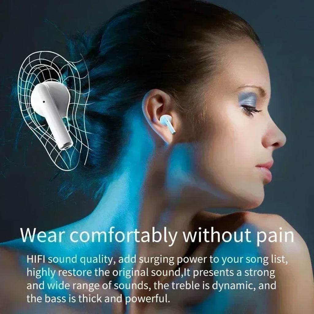 Waterproof Wireless Headphones with Built-In Microphone