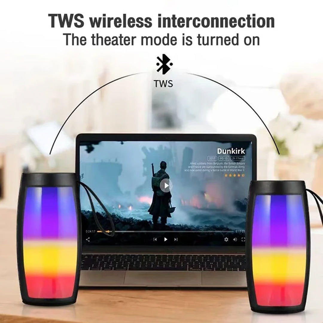 Portable Bluetooth Speaker with Deep Bass – Compact Wireless Audio for Home & Outdoors