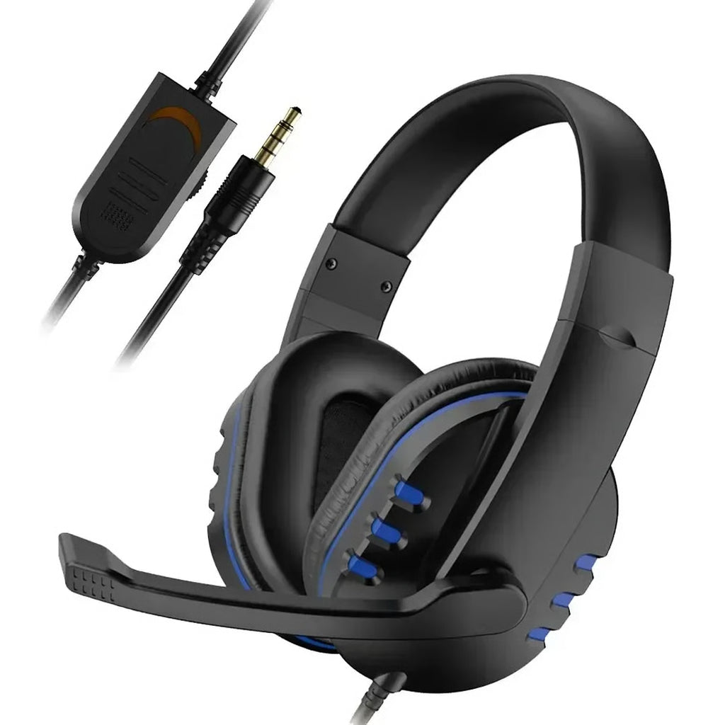 Wired Gaming Headset with Microphone for PC, Console & Mobile