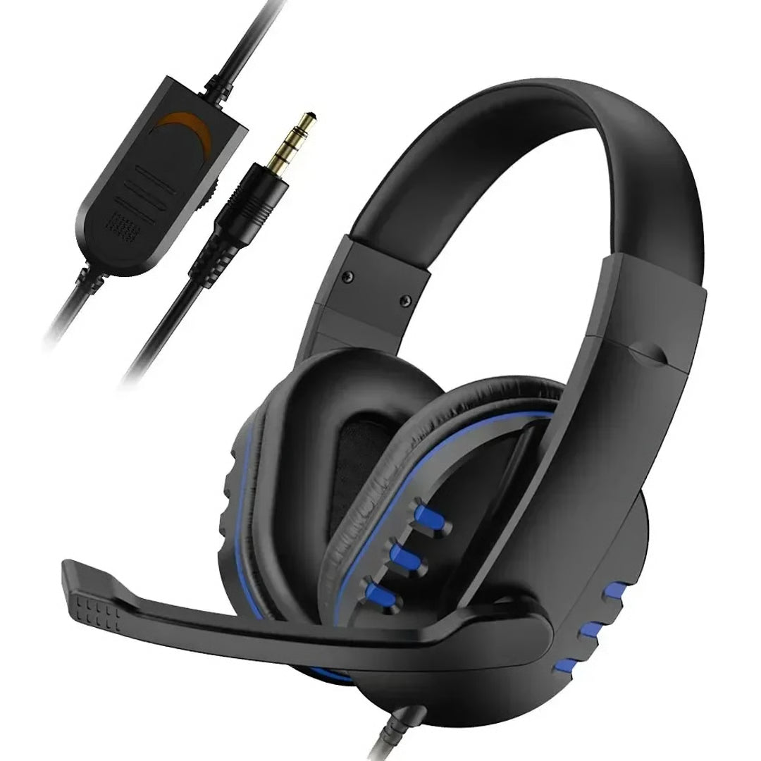 Wired Gaming Headset with Microphone for PC, Console & Mobile