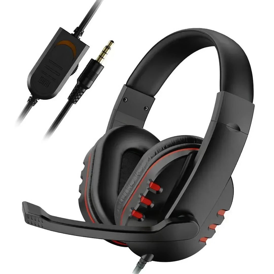 Wired Gaming Headset with Microphone for PC, Console & Mobile