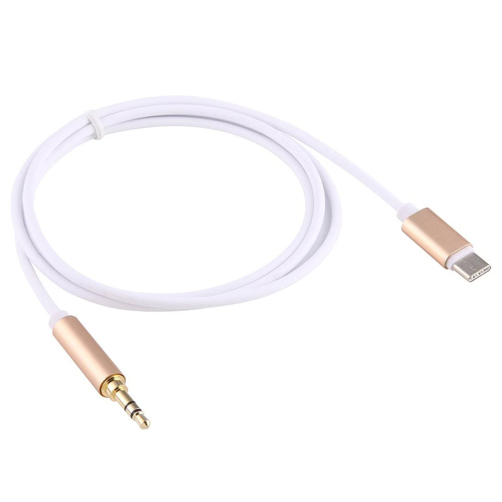 USB-C to 3.5 mm Audio Cable – Type-C Audio Adapter for Headphones, Speakers & Car AUX