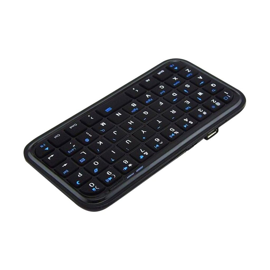 Compact Bluetooth Keyboard with Rechargeable Battery – Portable Wireless Keyboard for Multiple Devices