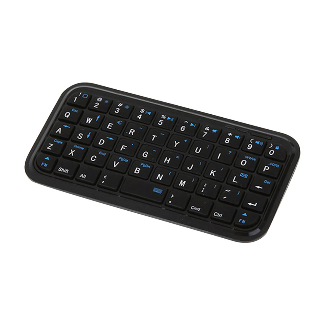 Compact Bluetooth Keyboard with Rechargeable Battery – Portable Wireless Keyboard for Multiple Devices