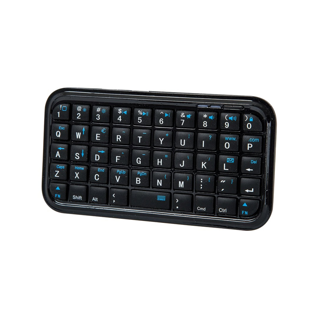 Compact Bluetooth Keyboard with Rechargeable Battery – Portable Wireless Keyboard for Multiple Devices