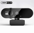 HD USB Webcam with Built-In Microphone