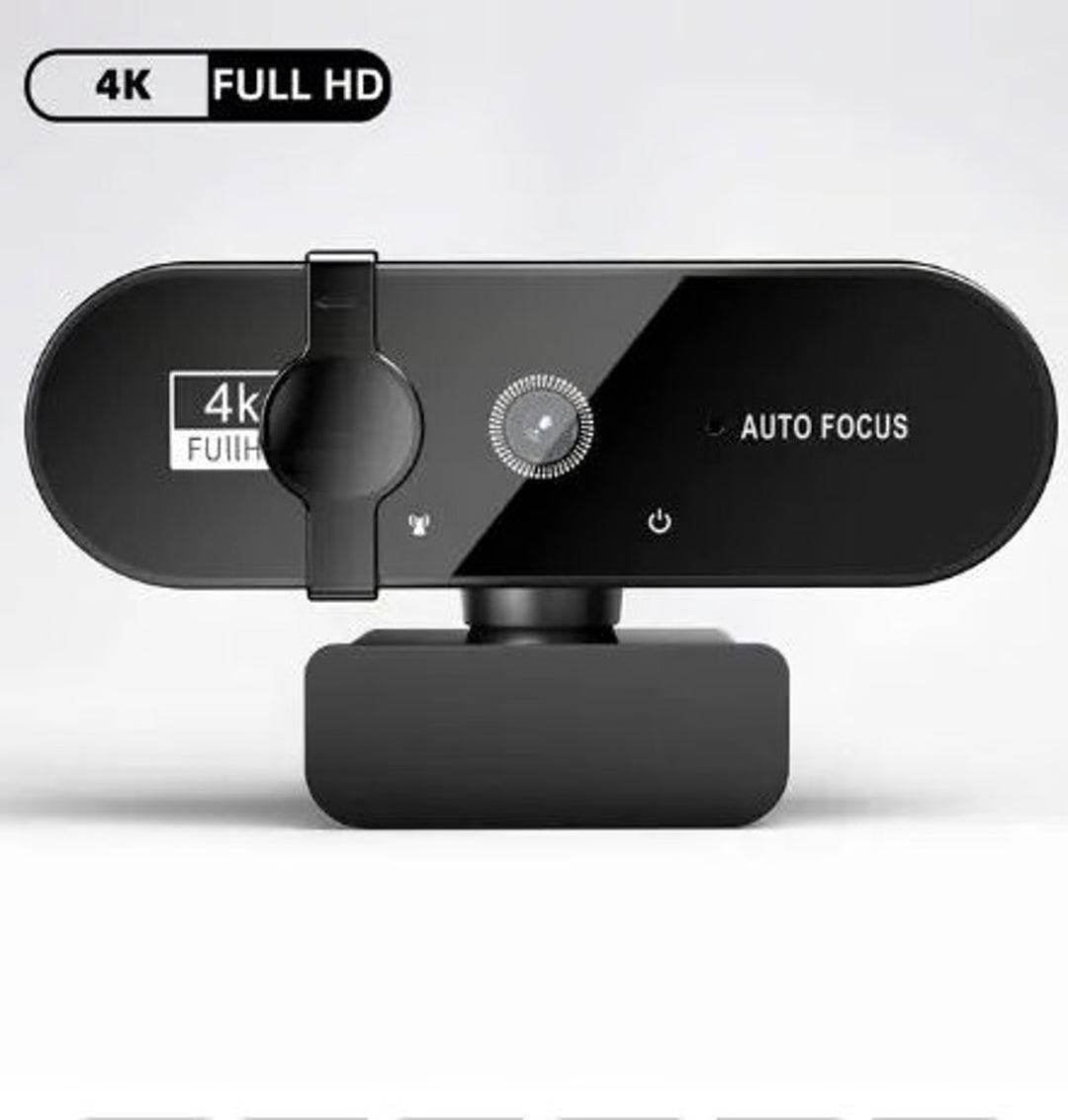 HD USB Webcam with Built-In Microphone